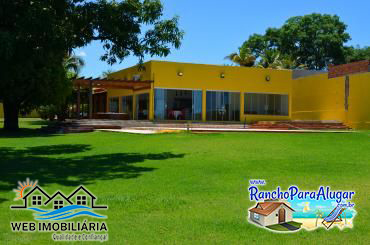 Rancho 13 para Alugar em Miguelopolis - Vista do Rio para a Varanda