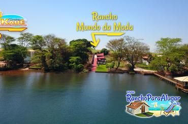 Rancho Mundo da Moda Miguelópolis para Alugar e à Venda em Miguelopolis - Vista do Rio para o Rancho