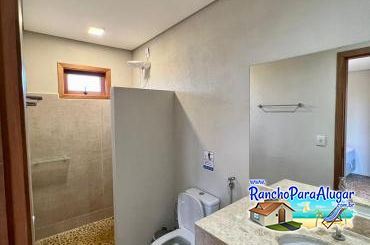Rancho Prainha para Alugar em Rifaina - Banheiro da Suite 1