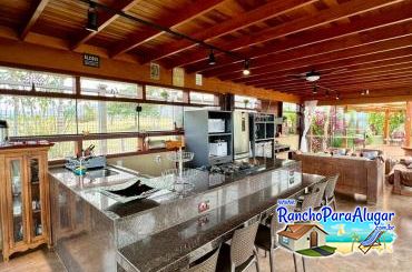 Rancho Prainha para Alugar em Rifaina - Área Gourmet