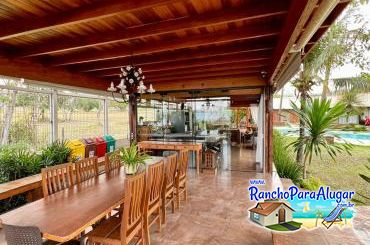 Rancho Prainha para Alugar em Rifaina - Área Gourmet