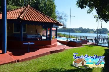 Rancho do Sossego para Alugar em Miguelopolis - Quiosque ao Lado da Piscina