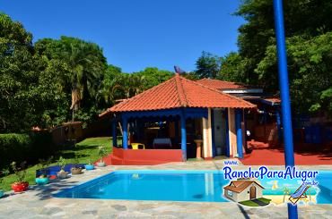 Rancho do Sossego para Alugar em Miguelopolis - Piscina