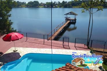 Rancho do Sossego para Alugar em Miguelopolis - Piscina as Margens do Rio