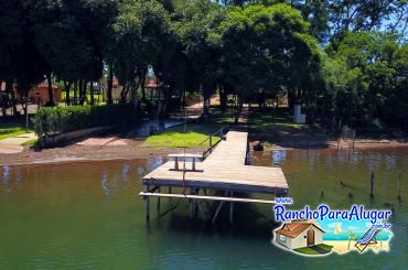 Rancho São Miguel À Venda em Miguelopolis - Vista do Rio para o Píer