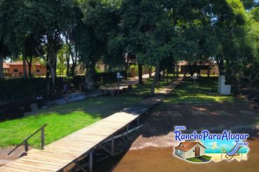 Rancho São Miguel À Venda em Miguelopolis - Vista do Píer para o Rancho