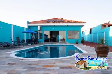 Rancho do Patrão 2 para Alugar em Miguelopolis - Piscina ao Lado da Varanda