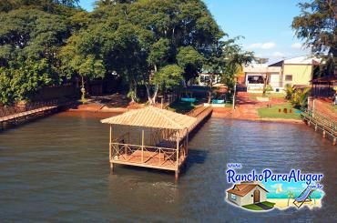 Rancho Giroldo 3 para Alugar em Miguelopolis - Quiosque Sobre o Píer