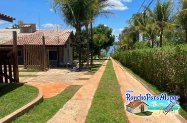 Rancho Aconchego para Alugar em Lins - Estacionamento Interno