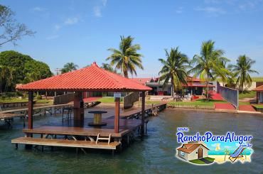 Rancho Aurora para Alugar em Miguelopolis - Quiosque Sobre o Píer