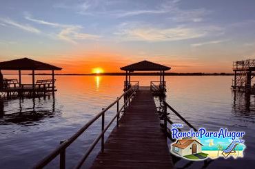 Rancho Alquimista para Alugar em Miguelopolis - Area de Acesso ao Pier