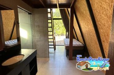 Rancho Chales do Rio Grande para Alugar em Miguelopolis - Banheiro dos Chalés