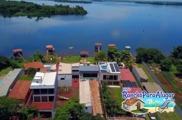 Rancho Bom de Peixe para Alugar em Miguelopolis - Vista Aérea