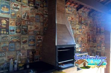 Rancho Recanto Dorotheo para Alugar em Miguelopolis - Área de Churrasco