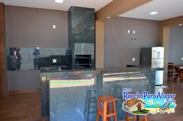 Rancho Premium Sunset para Alugar em Miguelopolis - Área de Churrasco