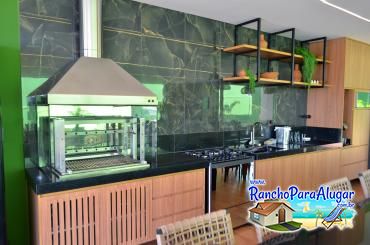 Rancho El Shaddai para Alugar em Miguelopolis - Área Gourmet