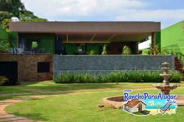 Rancho El Shaddai para Alugar em Miguelopolis - Vista do Rio para o Rancho