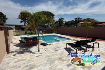Rancho Diamante para Alugar em Miguelopolis - Área da Piscina