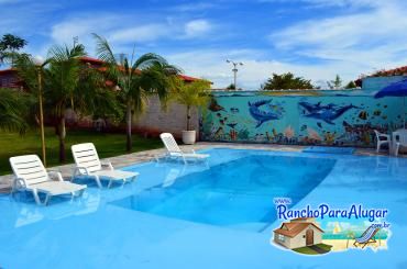 Rancho do Wagnão 1 para Alugar em Miguelopolis - Piscina com Deck Molhado para Crianças