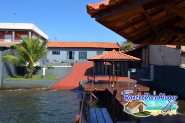 Rancho do Vô para Alugar em Miguelopolis - Vista do Pier para o Rancho