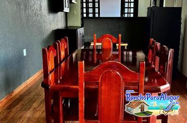 Rancho do Vô para Alugar em Miguelopolis - Sala de Jantar