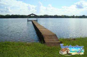 Rancho do Peixe - Pacu para Alugar em Miguelopolis - Píer com Quiosque