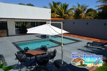 Rancho Oliveira para Alugar em Miguelopolis - Piscina